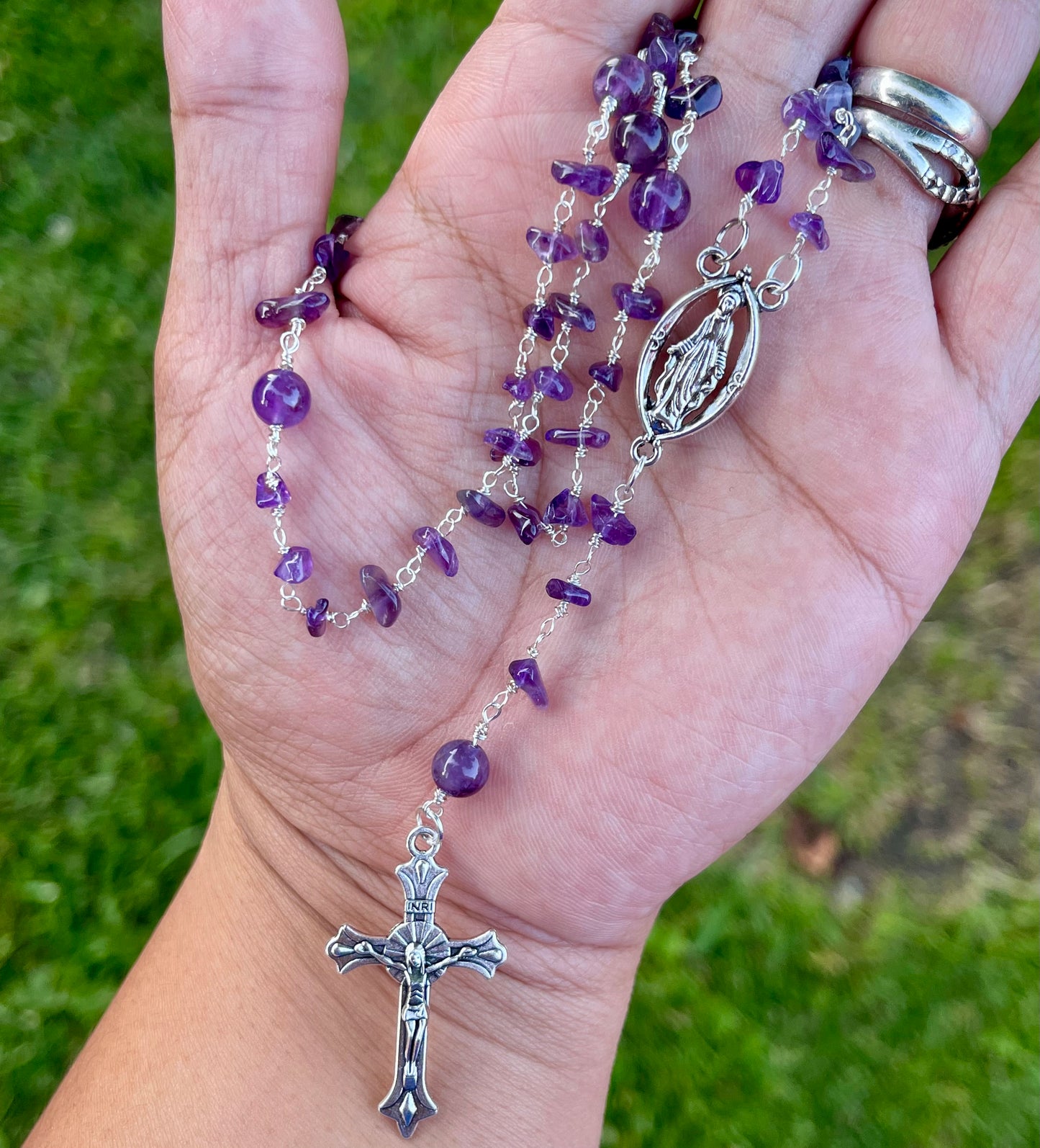 Crystal Beads Rosary