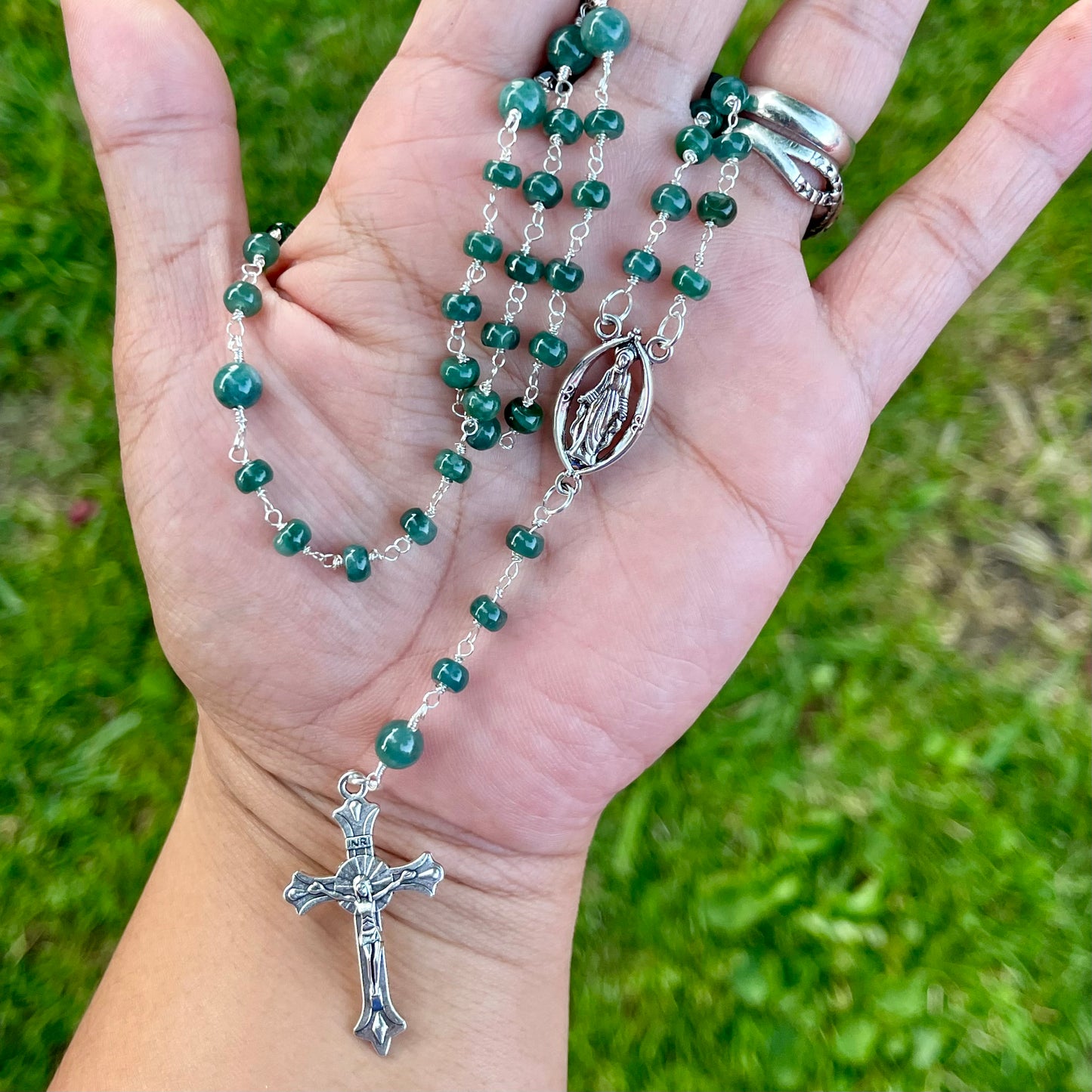 Crystal Beads Rosary