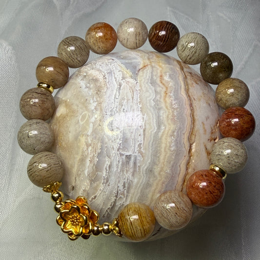 Customized 11mm Thousand Layer Garden Quartz.